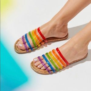 BC Footwear For You Sandal 🌈RAINBOW🌈